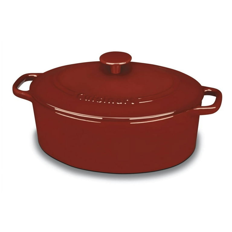Buy CUISINART Chef's Classic Enameled Cast Iron Cookware 5qt Round Covered  Casserole - Nocolor At 70% Off