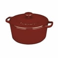 thumbnail image 1 of Cuisinart Chef's Classic Enameled Cast Iron Round Covered Casserole, 5 Qt, Cardinal Red, 1 of 6