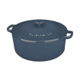 thumbnail image 1 of Cuisinart Chef'S Classic Enameled Cast Iron 7 Qt. Round Covered Casserole-Provencal Blue, 1 of 4