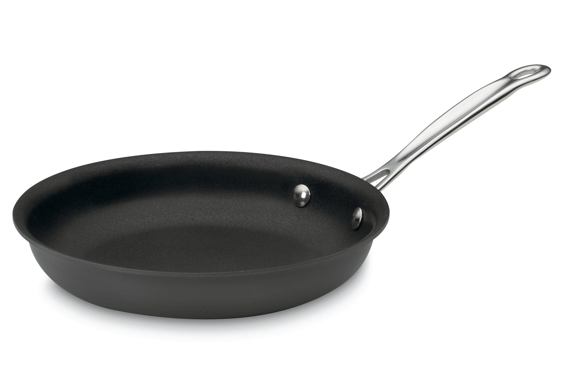 8-Inch Black Aluminum Non-Stick Skillet with Lid