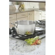 Cuisinart Chef's Classic 6 qt Induction Compatible Stainless Steel Stockpots with Lid