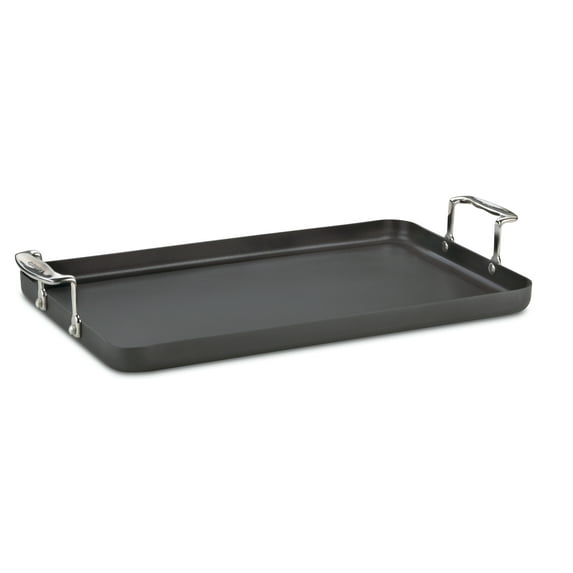 Cuisinart Chef's Classic 20 in. L X 13 in. W Anodized Aluminum Nonstick Surface Silver Griddle