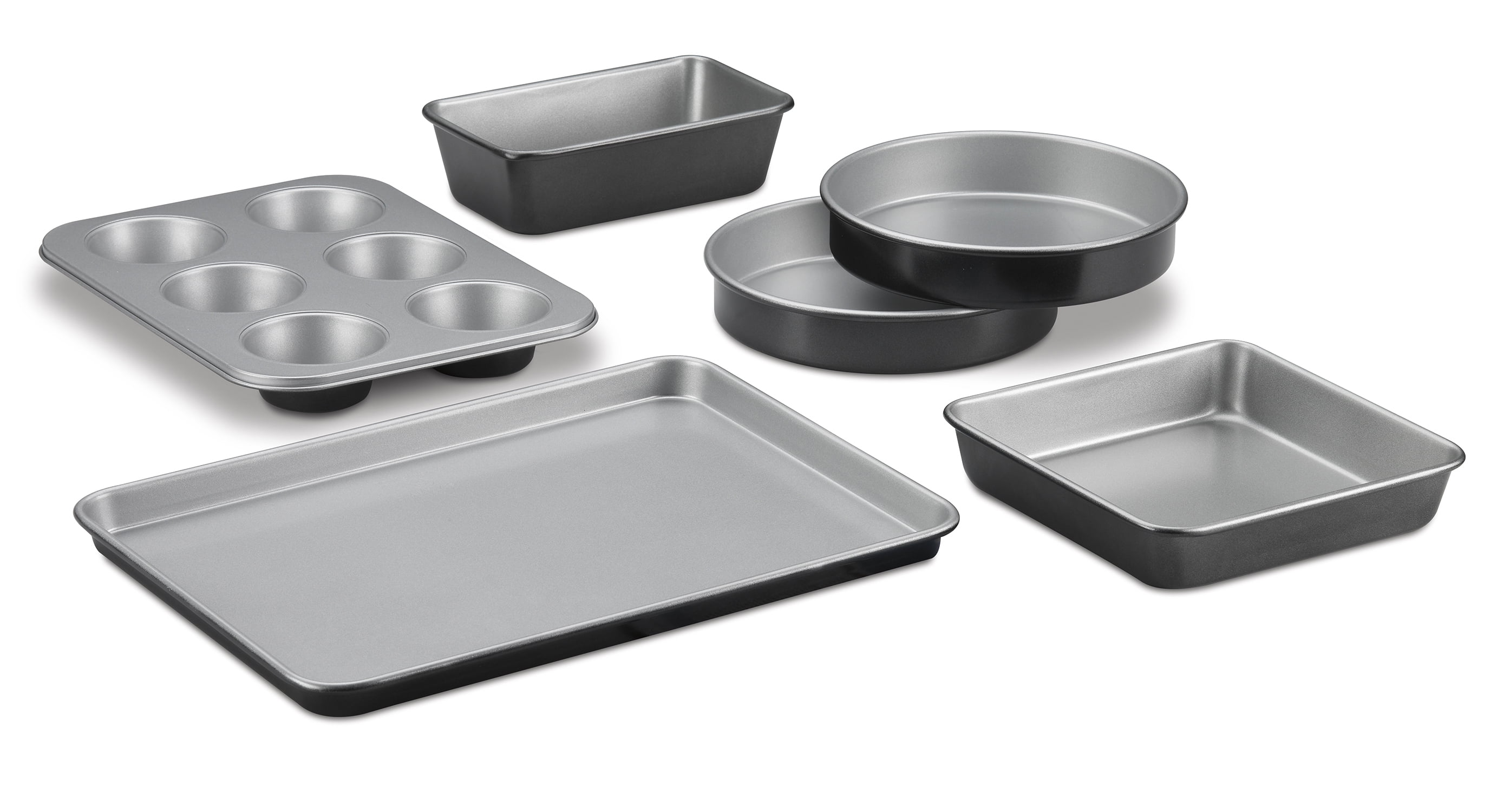 Cuisinart 6-Piece Silver Non-Stick Bakeware Set