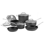 Cuisinart Chefs Classic 11-Piece Cookware Set, Quantanium Nonstick, Hard Anodized