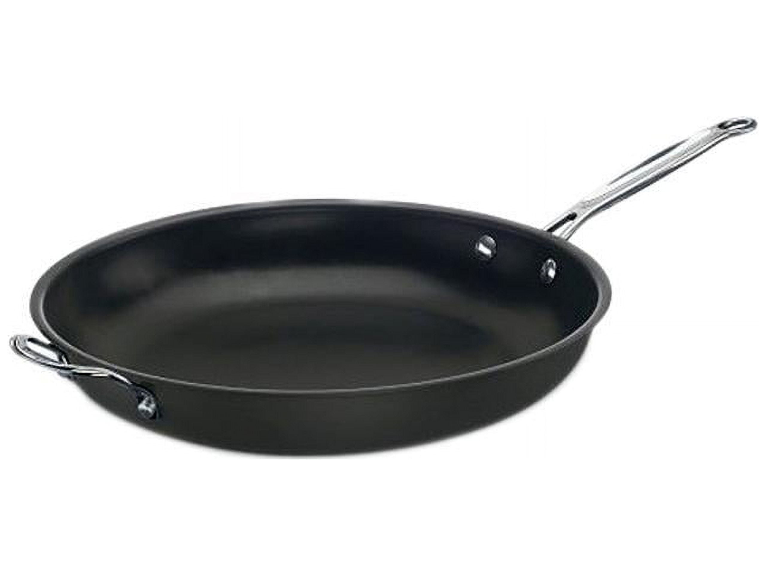 Cuisinart Chef's Classic Non-Stick Hard Anodized 14 inch Skillet with Helper Handle, 622-36hp1