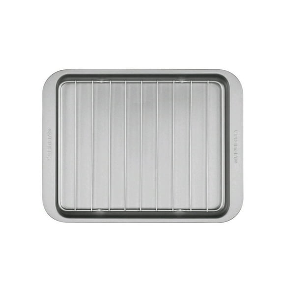 Cuisinart Chef's Classic Non-Stick Toaster Oven Broiler Pan with Rack AMB-TOBPRKT