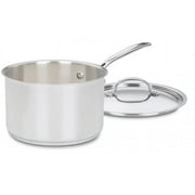 Cuisinart Chefs Classic Stainless 4 Qt. Saucepan w/Cover