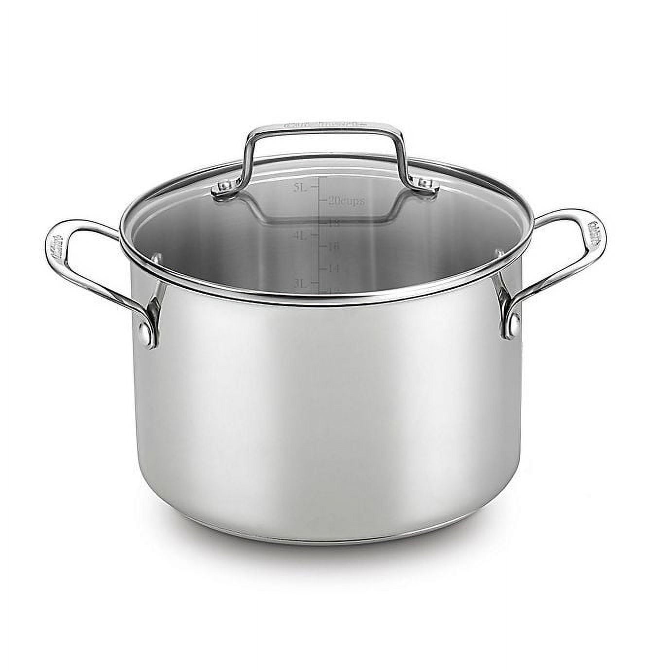 Cuisinart Chef's Classic Stainless Steel 6-Qt. Pasta Pot with Straining  Cover + Reviews