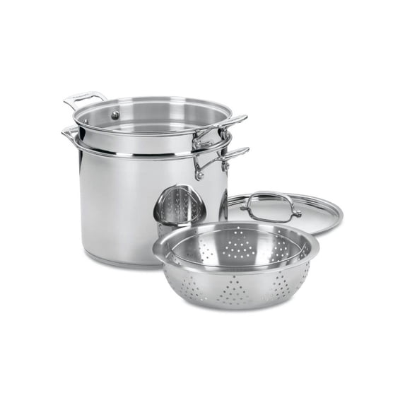 Cuisinart Chef's Classic Stainless Steel Pasta/Steamer Set | 12 Qt.