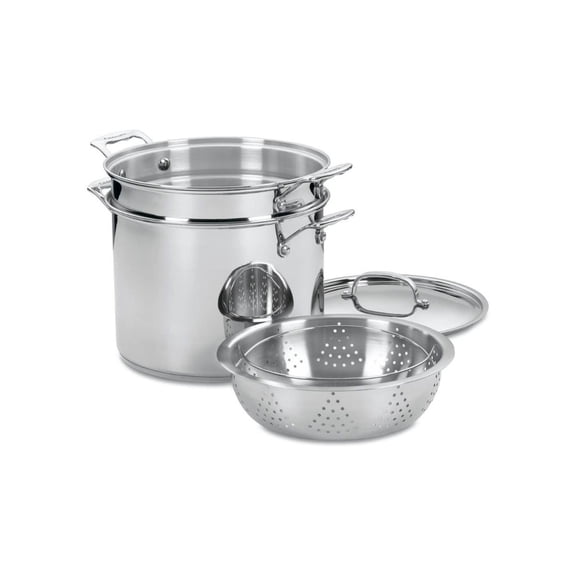 Cuisinart Chef's Classic Stainless Steel Pasta/Steamer Set | 12 Qt.