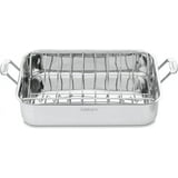 Cuisinart Chef's Classic 16-Inch Rectangular Roaster, Stainless Steel ...