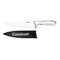 thumbnail interactive-video image 1 of Cuisinart Classic Stainless Steel 8” Chef’s Knife with Blade Guard, 1 of 7