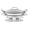 thumbnail image 1 of Cuisinart Classic Entertaining 11" Round Buffet Server, Silver, 1 of 7