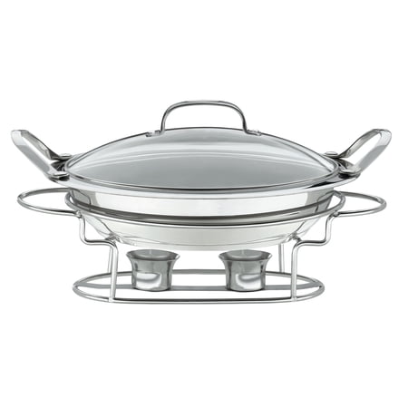 Cuisinart Classic Entertaining 11" Round Buffet Server, Silver