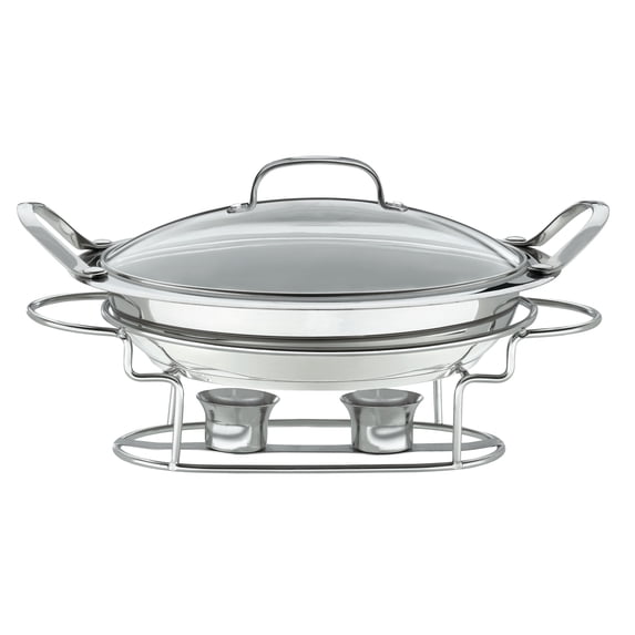 Cuisinart Classic Entertaining 11" Round Buffet Server, Silver