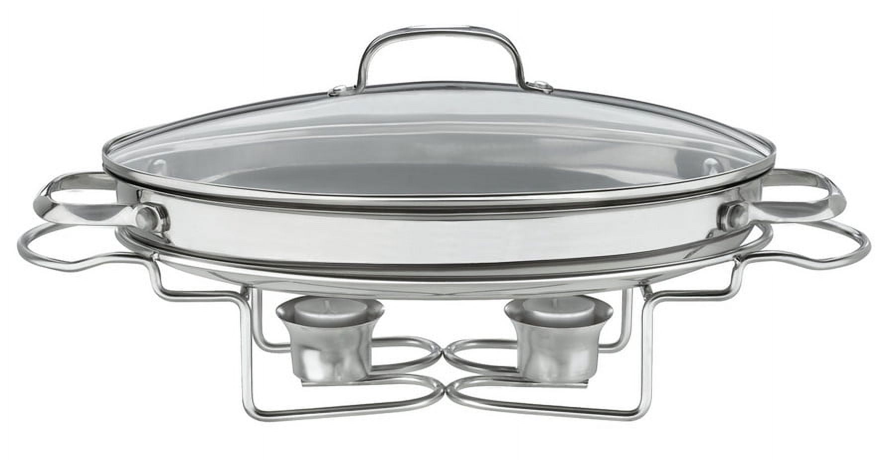 Cuisinart 13.5" Oval Stainless Steel Buffet Server