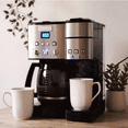 thumbnail image 1 of Cuisinart Coffee Center 2-in-1 Coffeemaker and Single Serve Brewer Stainless Steel, 1 of 1
