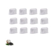 Cuisinart Coffee Maker Machine 12 Activated Charcoal Water Filters Replacement for Part DCC-RWF By NISPIRA