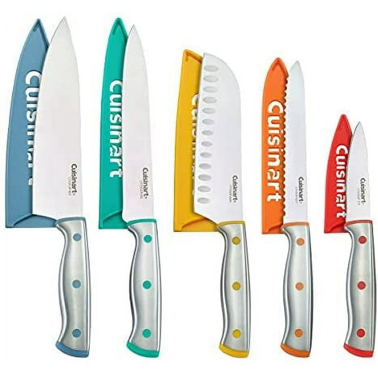 Cuisinart 14piece CeramicCoated Stainless Steel Knife Set 