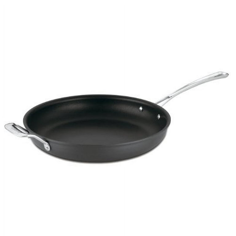 Cuisinart Contour Hard Anodized 12-Inch Open Skillet with Helper