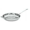 thumbnail image 1 of Cuisinart Contour Stainless Steel 12" Open Skillet W/Helper Handle, 1 of 2