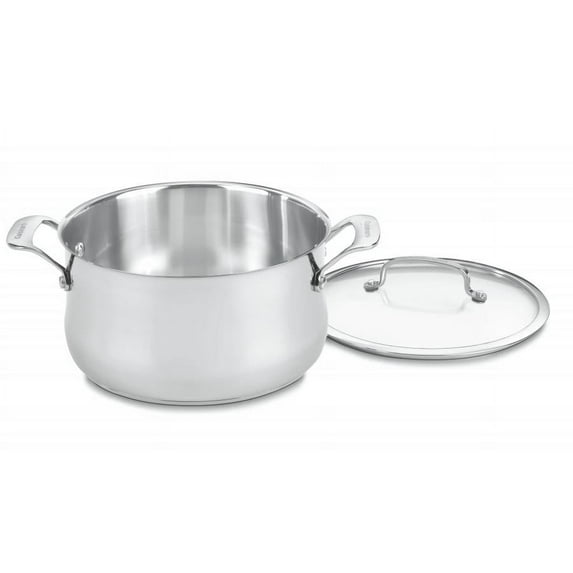 Cuisinart Contour Stainless Steel 6 Qt. Saucepot W/Cover