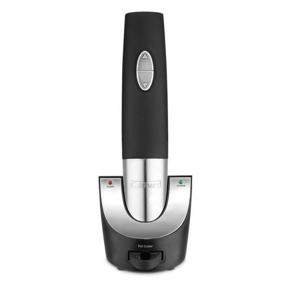 Cuisinart Cordless Wine Opener - Black Silver (CWO-48)