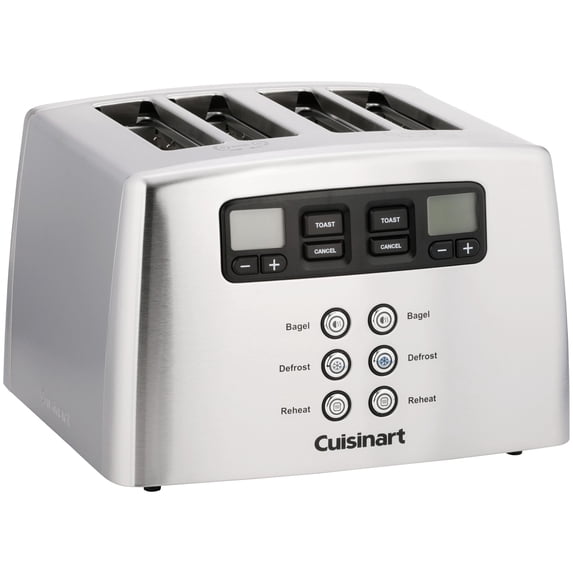 Cuisinart® Countdown Lever-Less 4-Slice Toaster