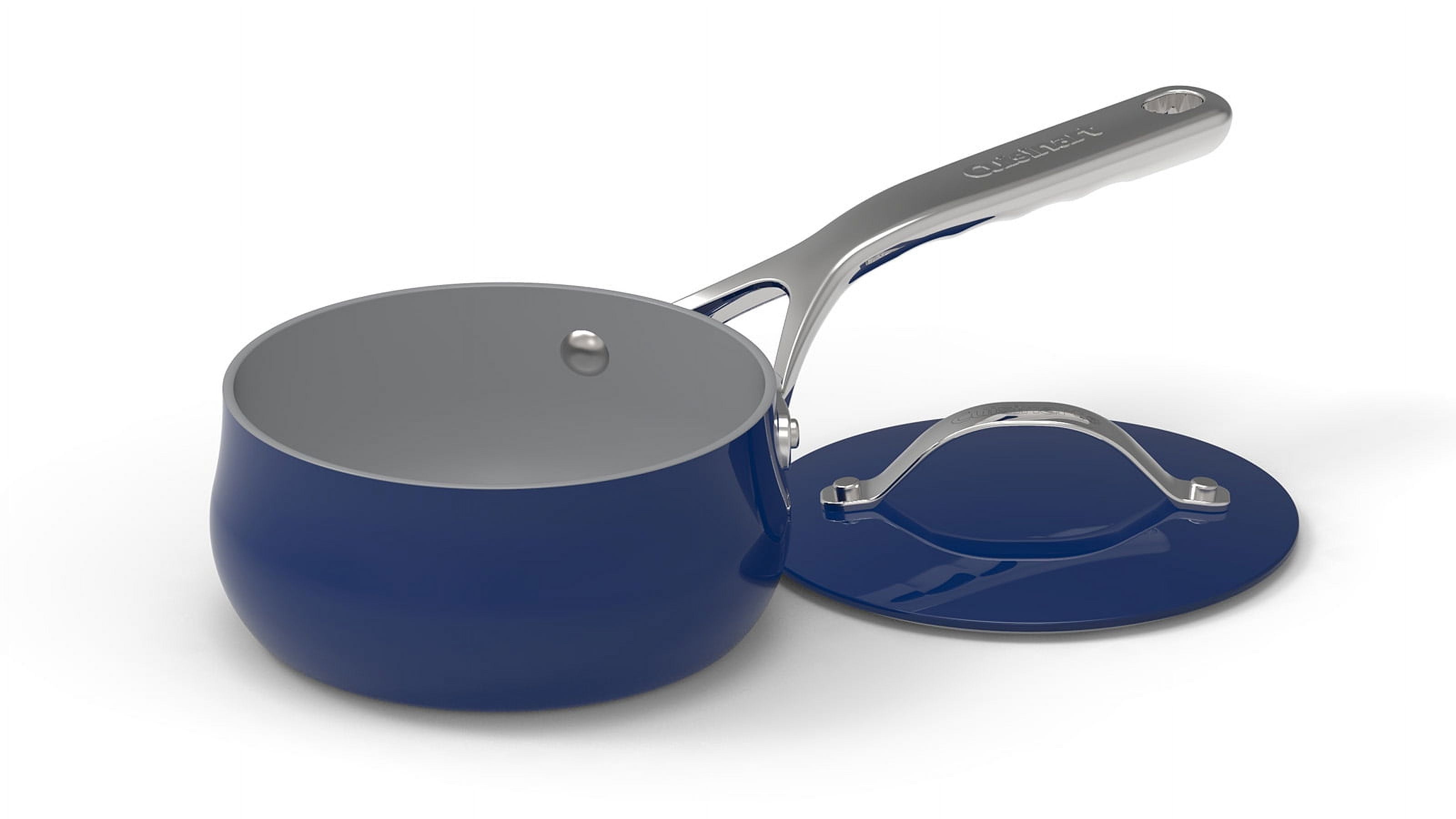 Cuisinart Culinary Collection 1 Qt. Saucepan with Cover, Sleek Sapphire