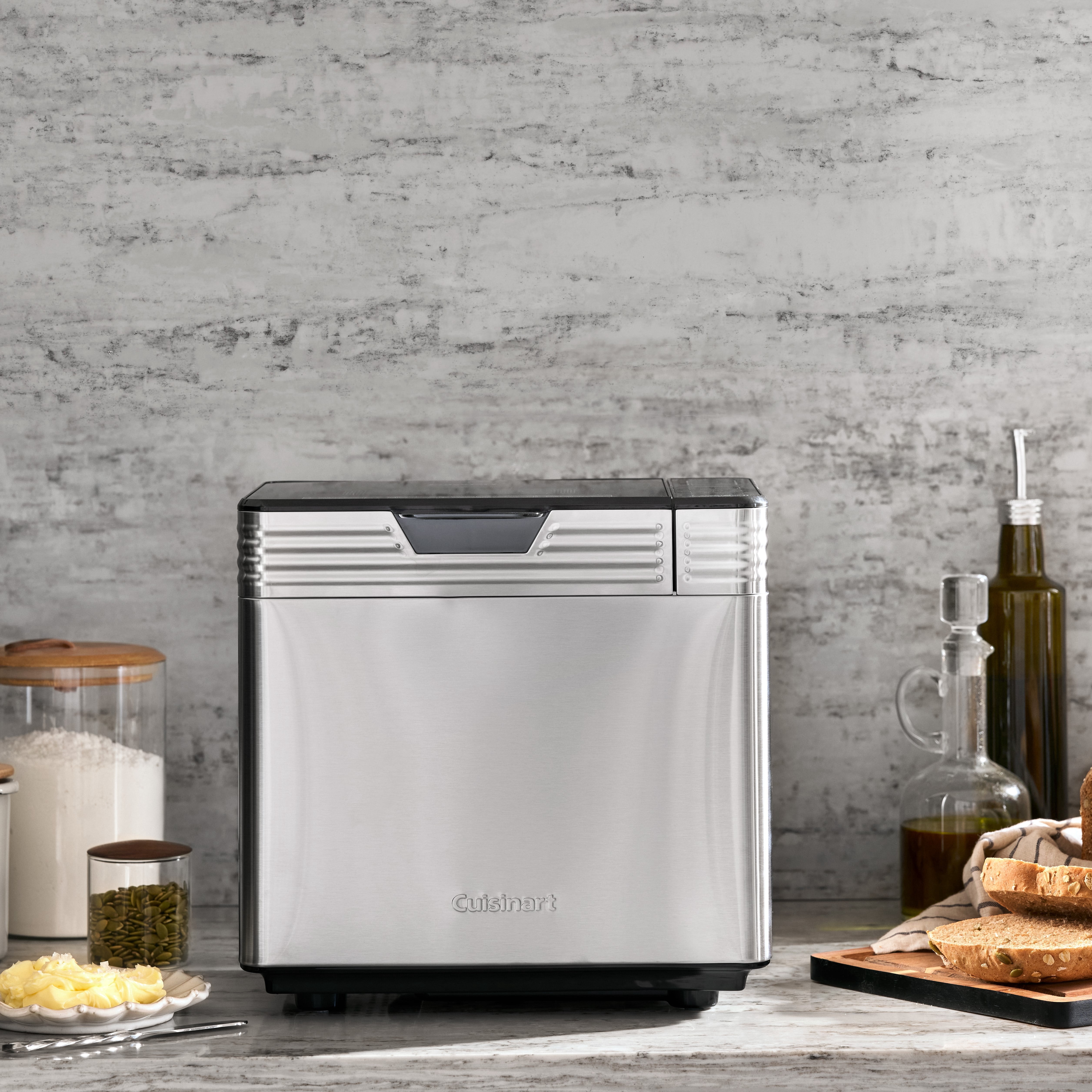 Cuisinart Bread Maker Machine, Stainless Steel Convection Bread