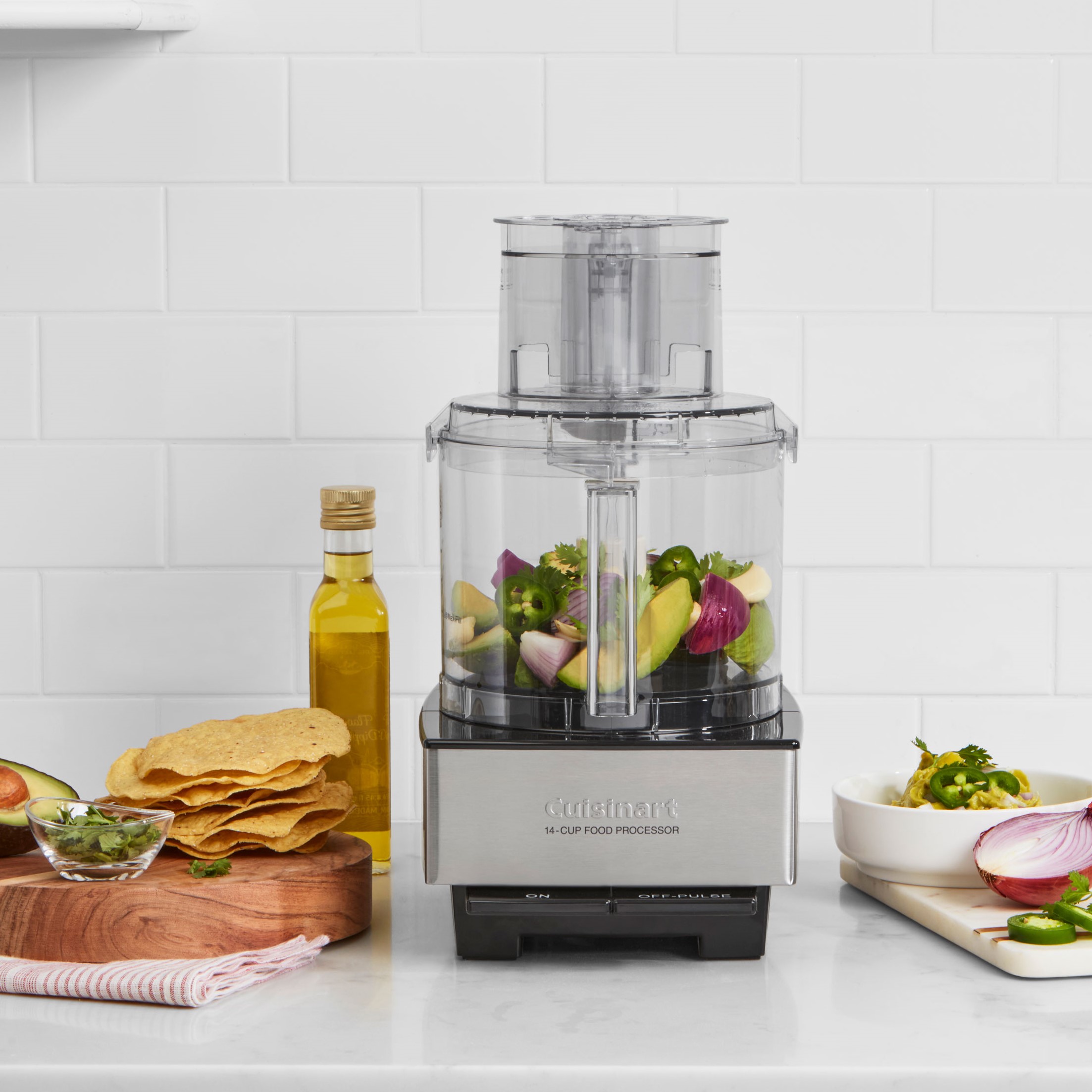 Cuisinart Pro Custom 11 Cup Food Processor, White