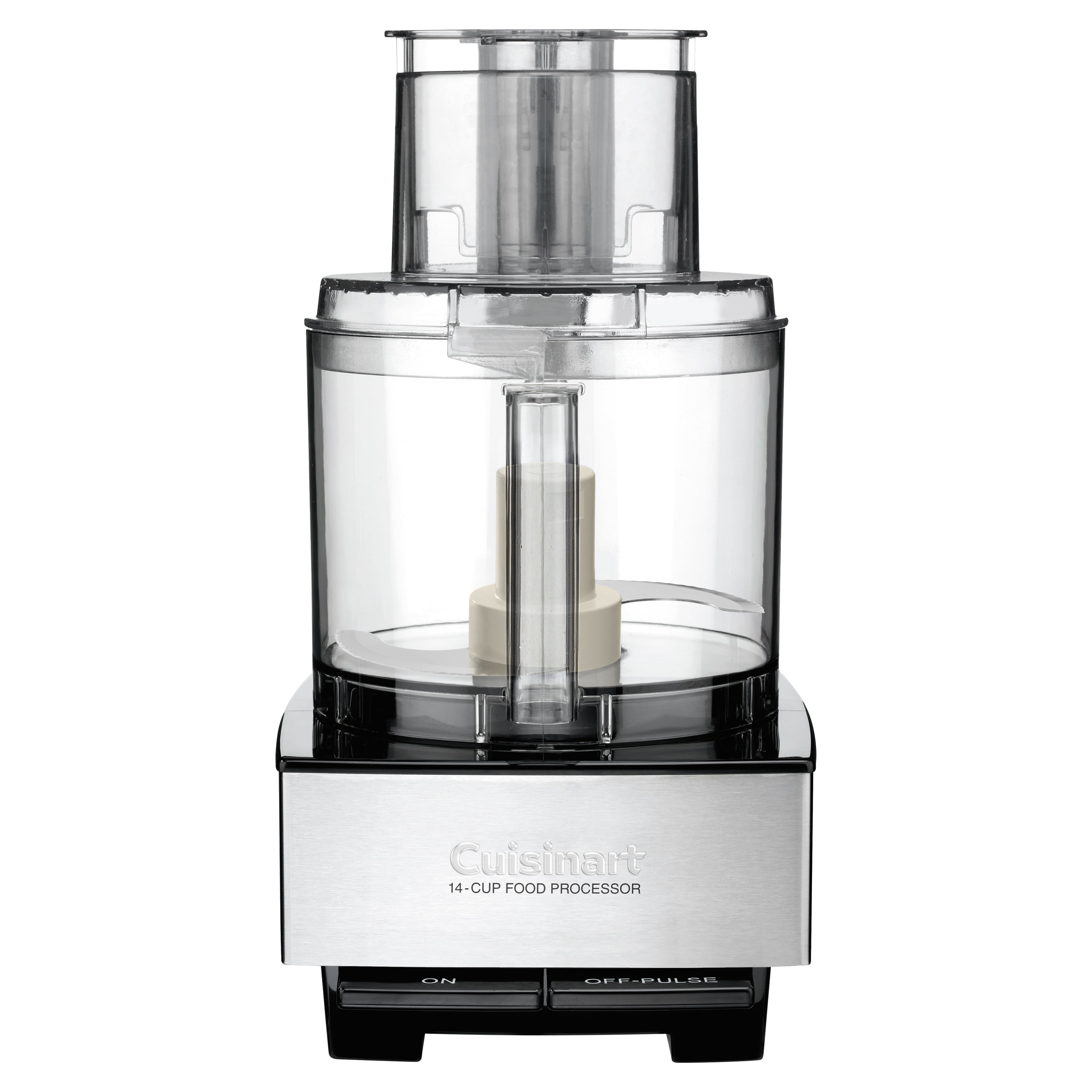 Cuisinart 14-Cup Food Processor, 720 W Motor, Extra-Large Feed Tube, Stainless Steel Attachments