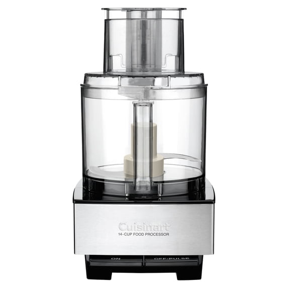 Cuisinart 14-Cup Food Processor, 720 W Motor, Extra-Large Feed Tube, Stainless Steel Attachments
