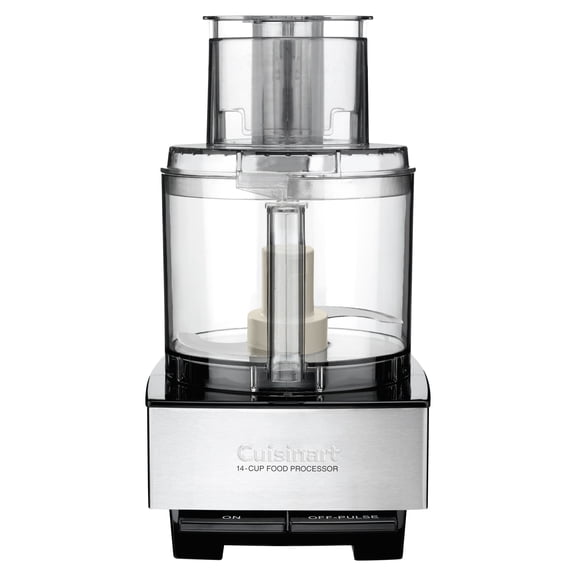 Cuisinart 14-Cup Food Processor, 720 W Motor, Extra-Large Feed Tube, Stainless Steel Attachments