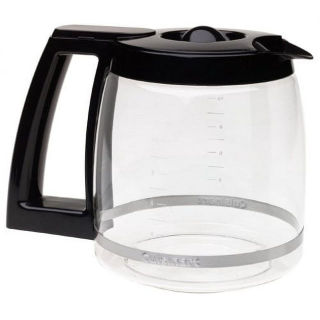 Cuisinart DCC1200PRC 12Cup Replacement Glass Carafe, Black [Kitchen