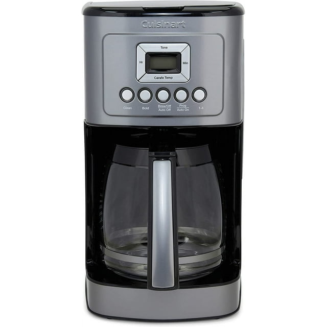 Cuisinart DCC3200 Programmable Coffeemaker with Glass Carafe and Stainless Steel Handle, 14 Cup