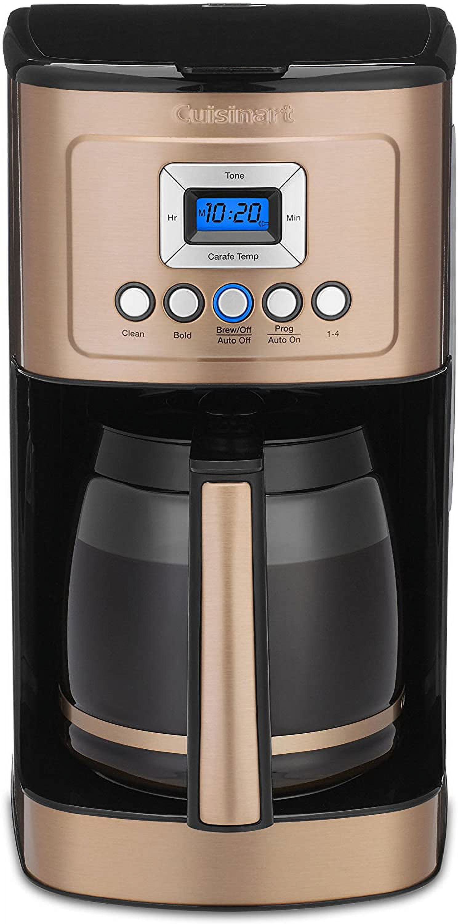 Cuisinart DCC3200CP PerfecTemp Programmable Glass Carafe Coffeemaker
