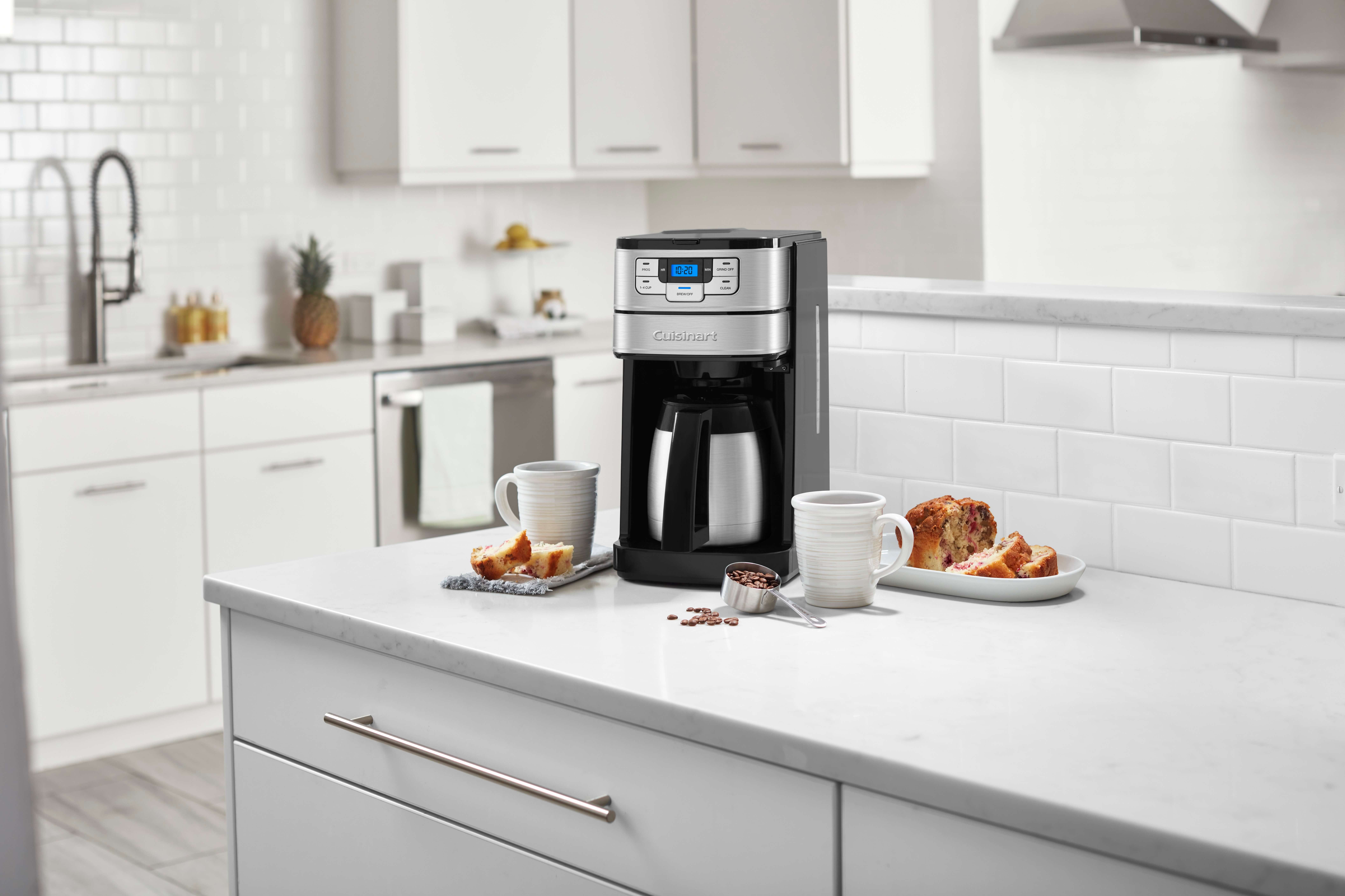 Cuisinart 10 Cup Automatic Grind & Brew Thermal Coffeemaker with