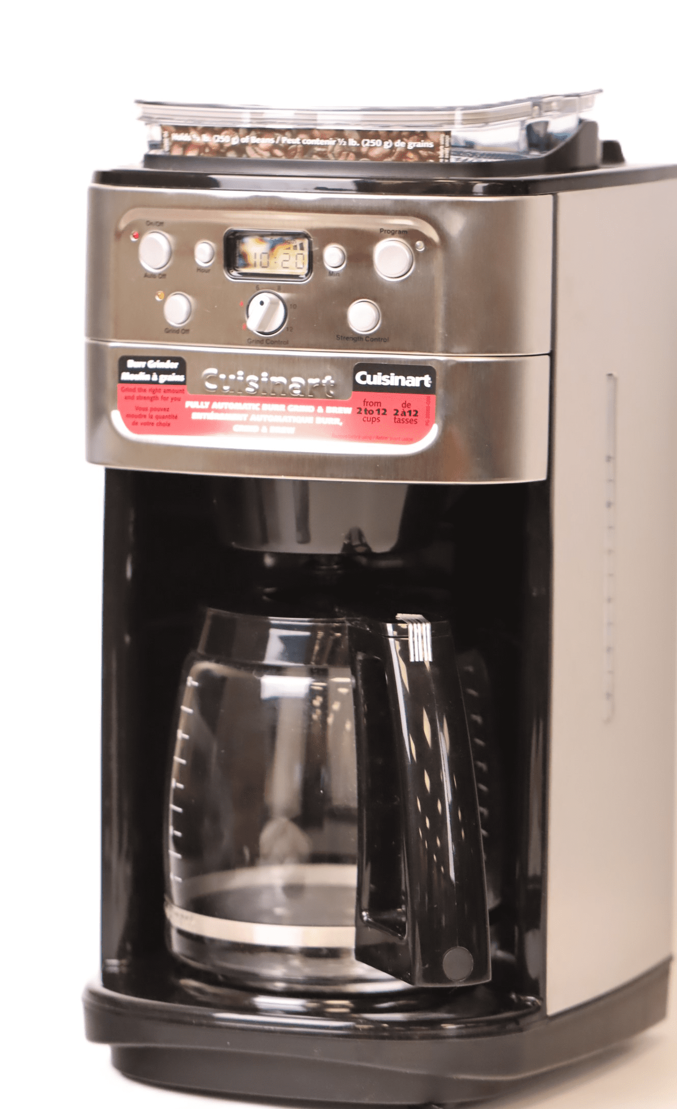クイジナート 12カップ全自動ミル付きコーヒーメーカー