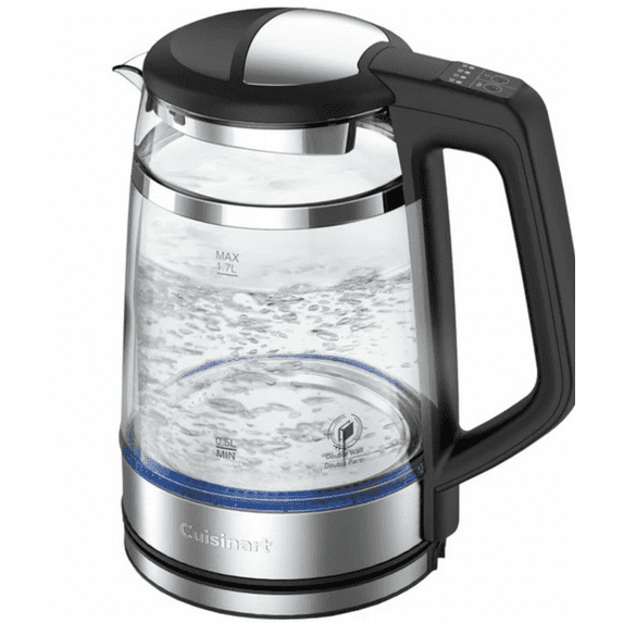 Cuisinart Digital Double Layer Glass Programmable Electric Kettle