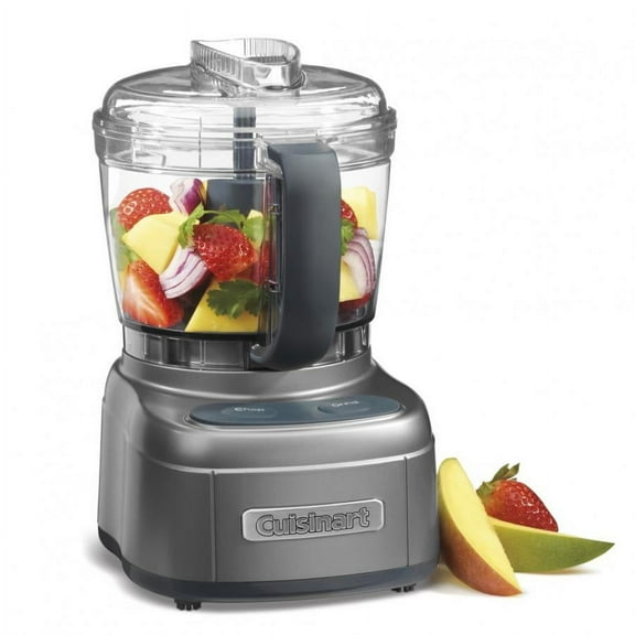 Cuisinart ECH-4GM Elemental Collection 4-cup Chopper/Grinder, Gun Metal