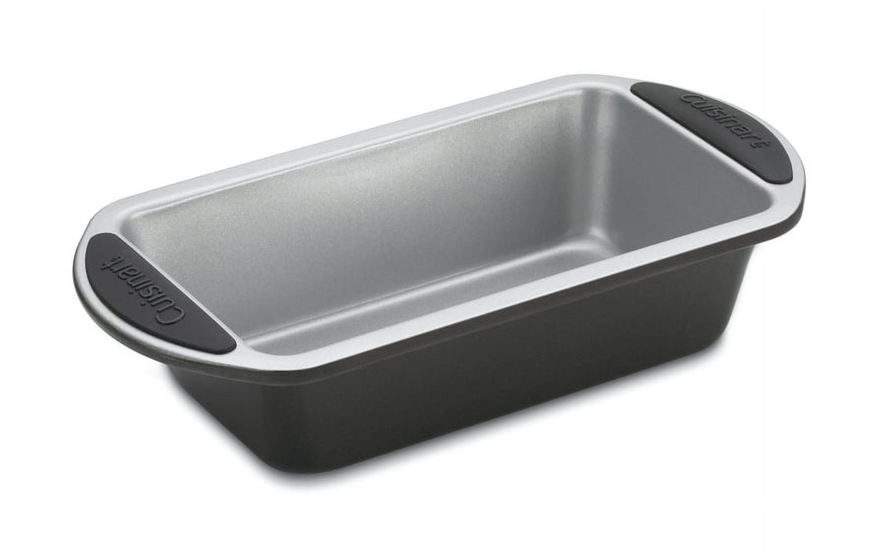 Cuisinart 9" Non-Stick Steel Loaf Pan with Silicone Grips