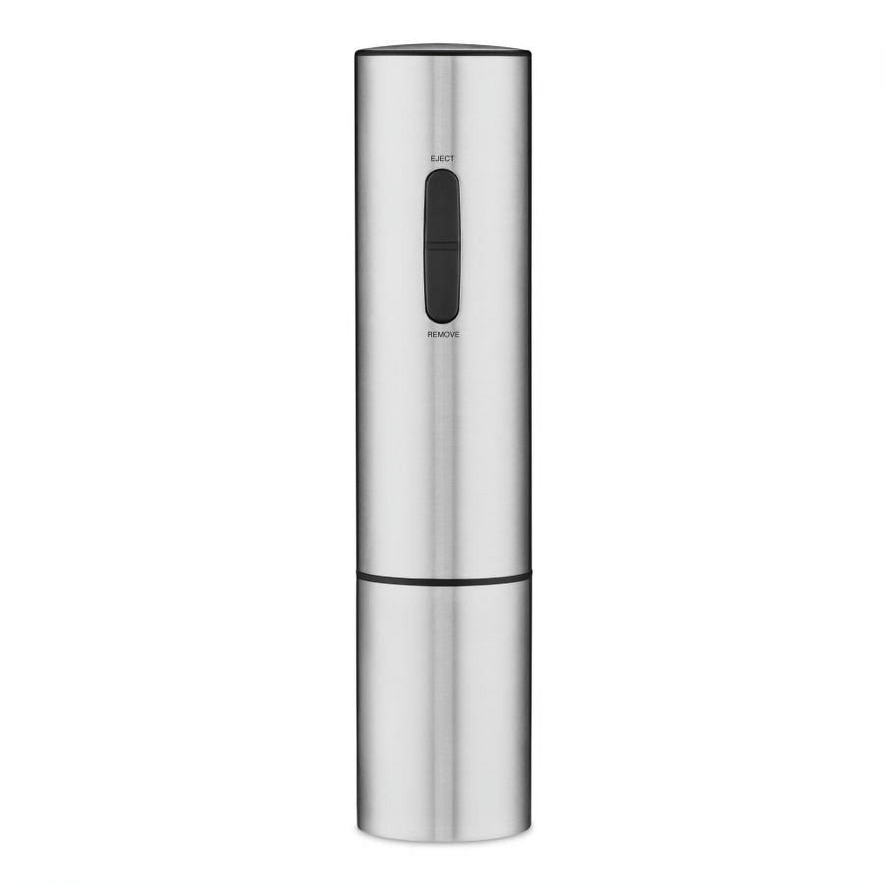 Cuisinart Stainless Steel Electric Wine Bottle Opener with Rechargeable Base