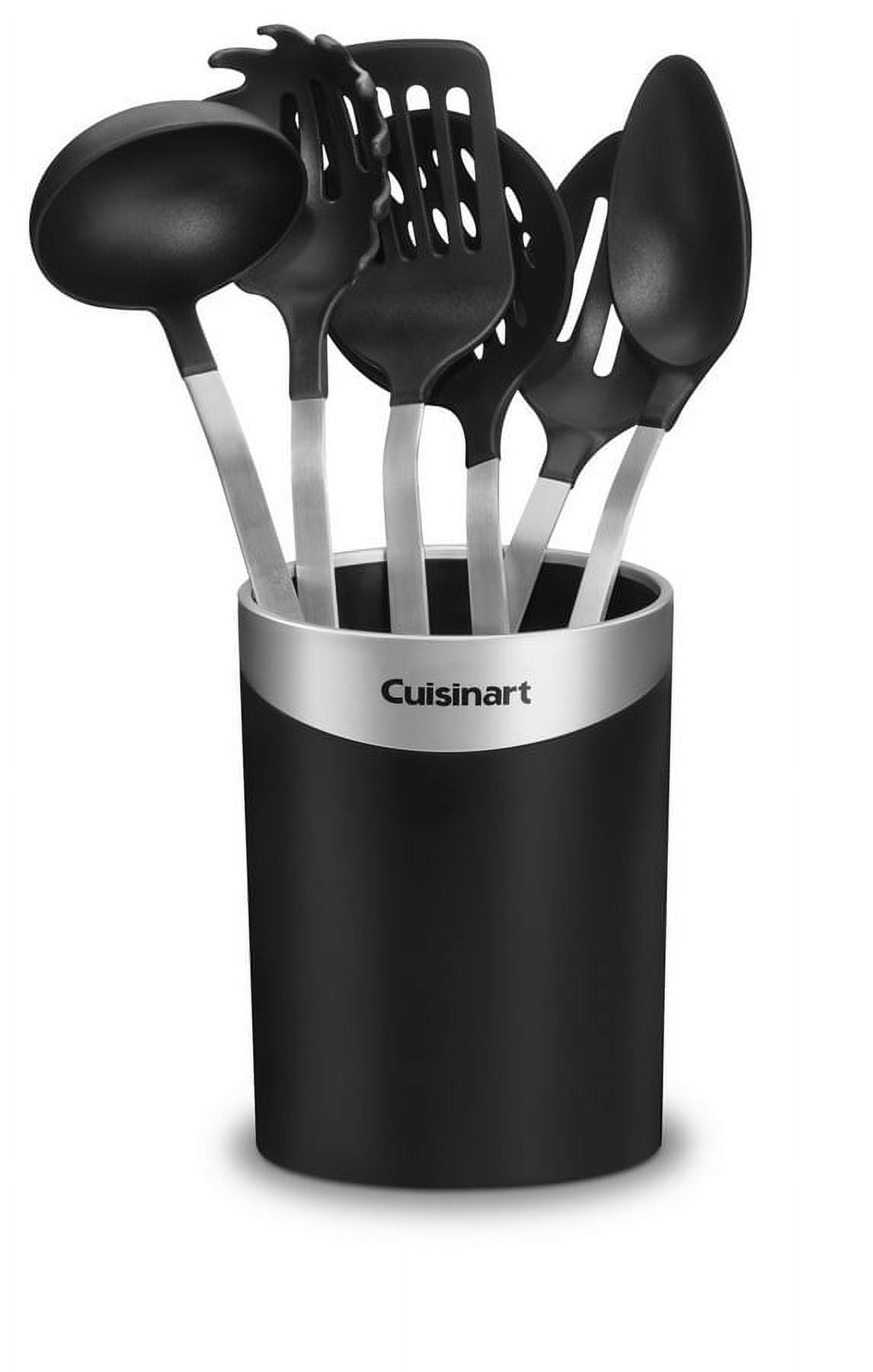 Cuisinart 7-Piece Black and Stainless Steel Cutlery Set