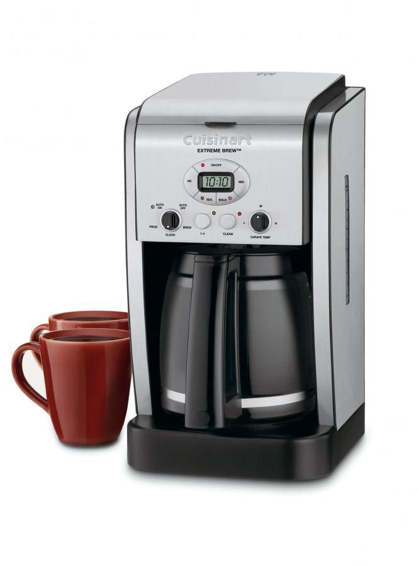 clean setting cuisinart coffee maker