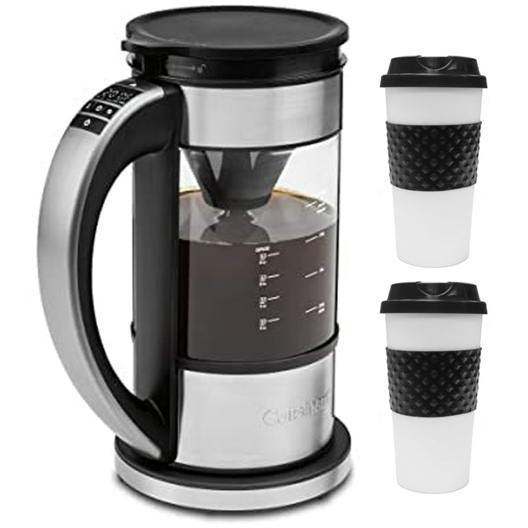 Cuisinart 5-Cup Coffee Maker with Stainless Steel Thermal Carafe +