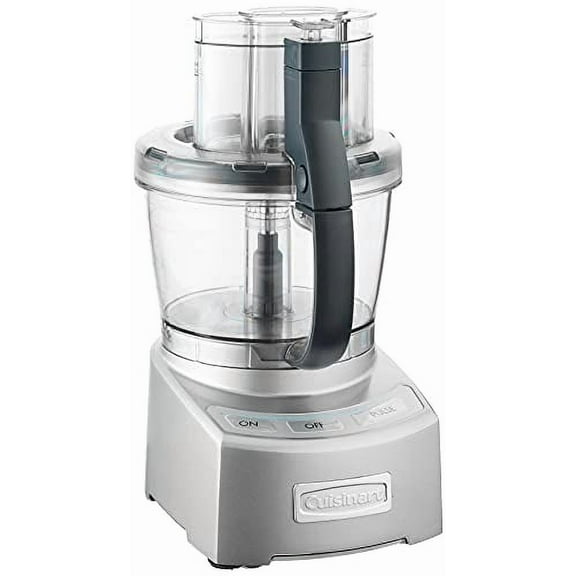 Cuisinart FP-12DCN Elite Collection 2.0 12-Cup Food Processor, Silver Die Cast