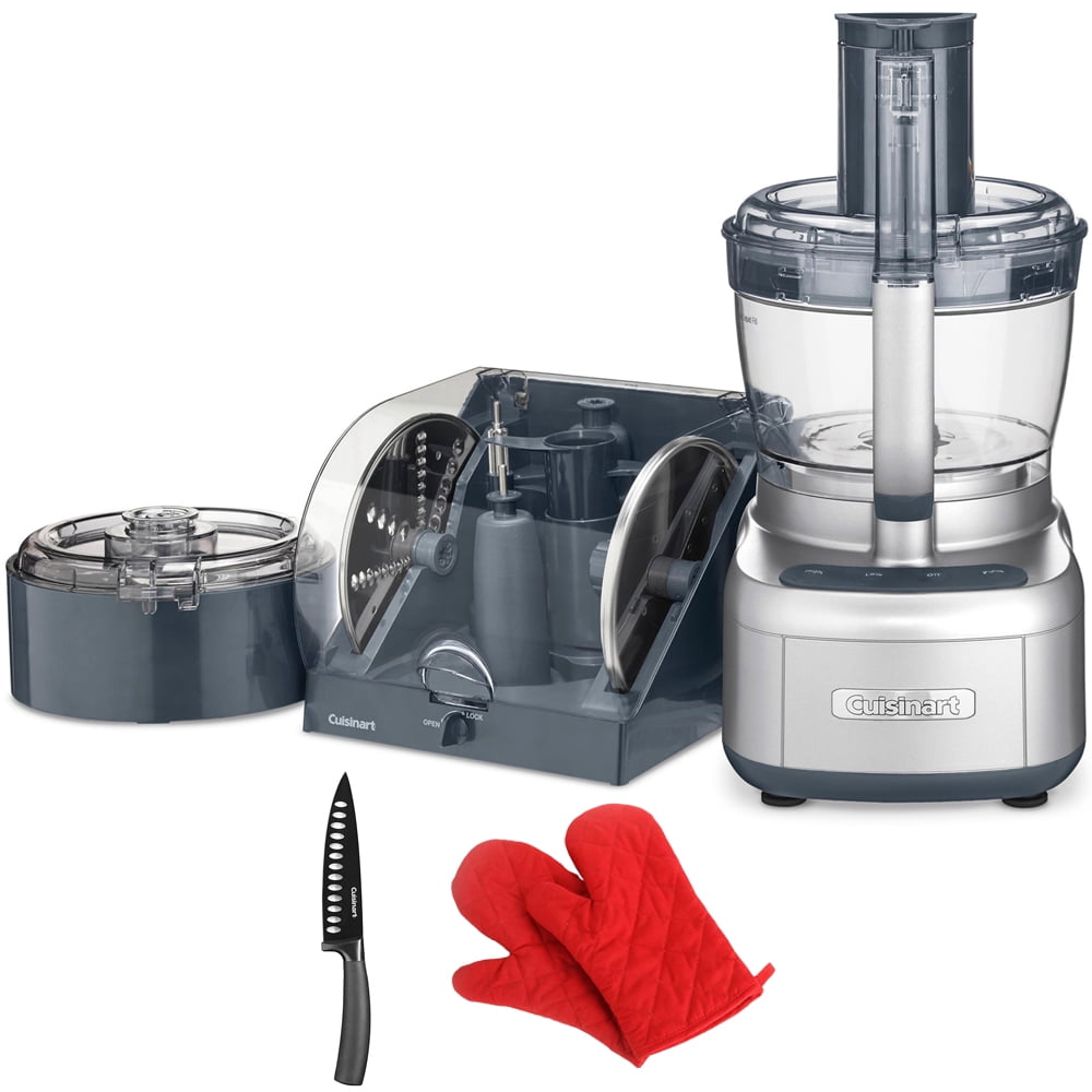 Cuisinart FP1300SVWS Elemental 13Cup Food Processor with Spiralizer and Dicer, Silver Bundle