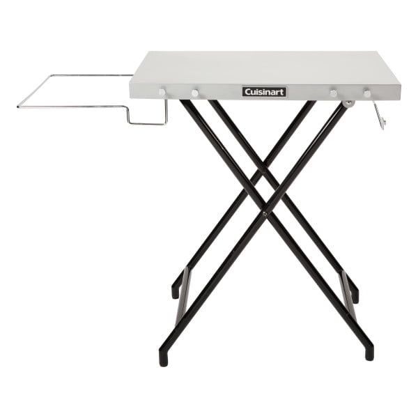 Portable Steel Folding Prep Table and Grill Stand