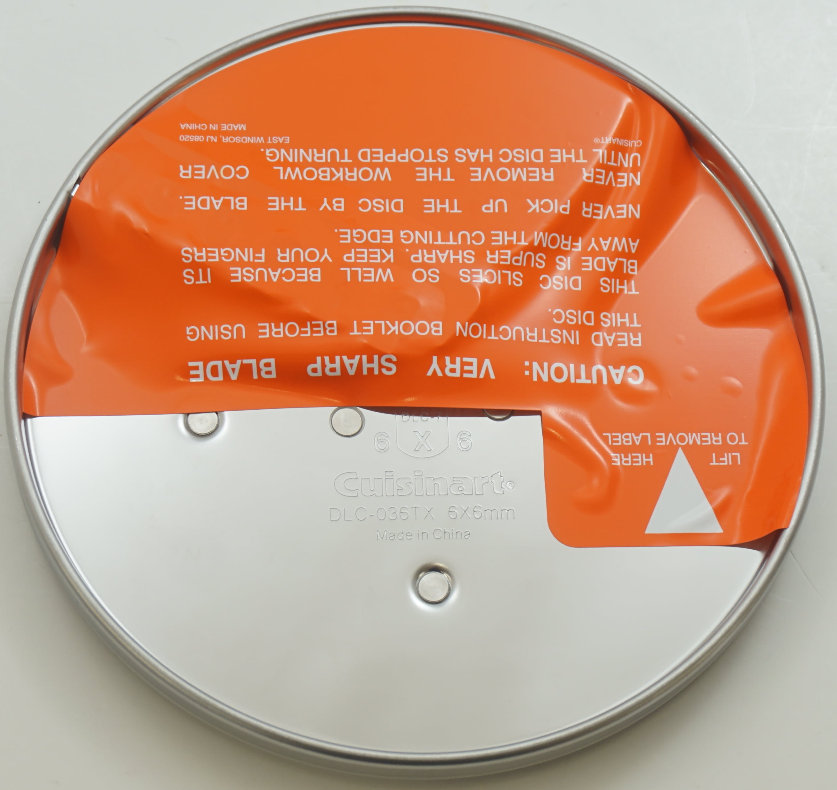 Cuisinart Food Processor 6x6 French Fry Cut Disc for 14 Cup models, DLC